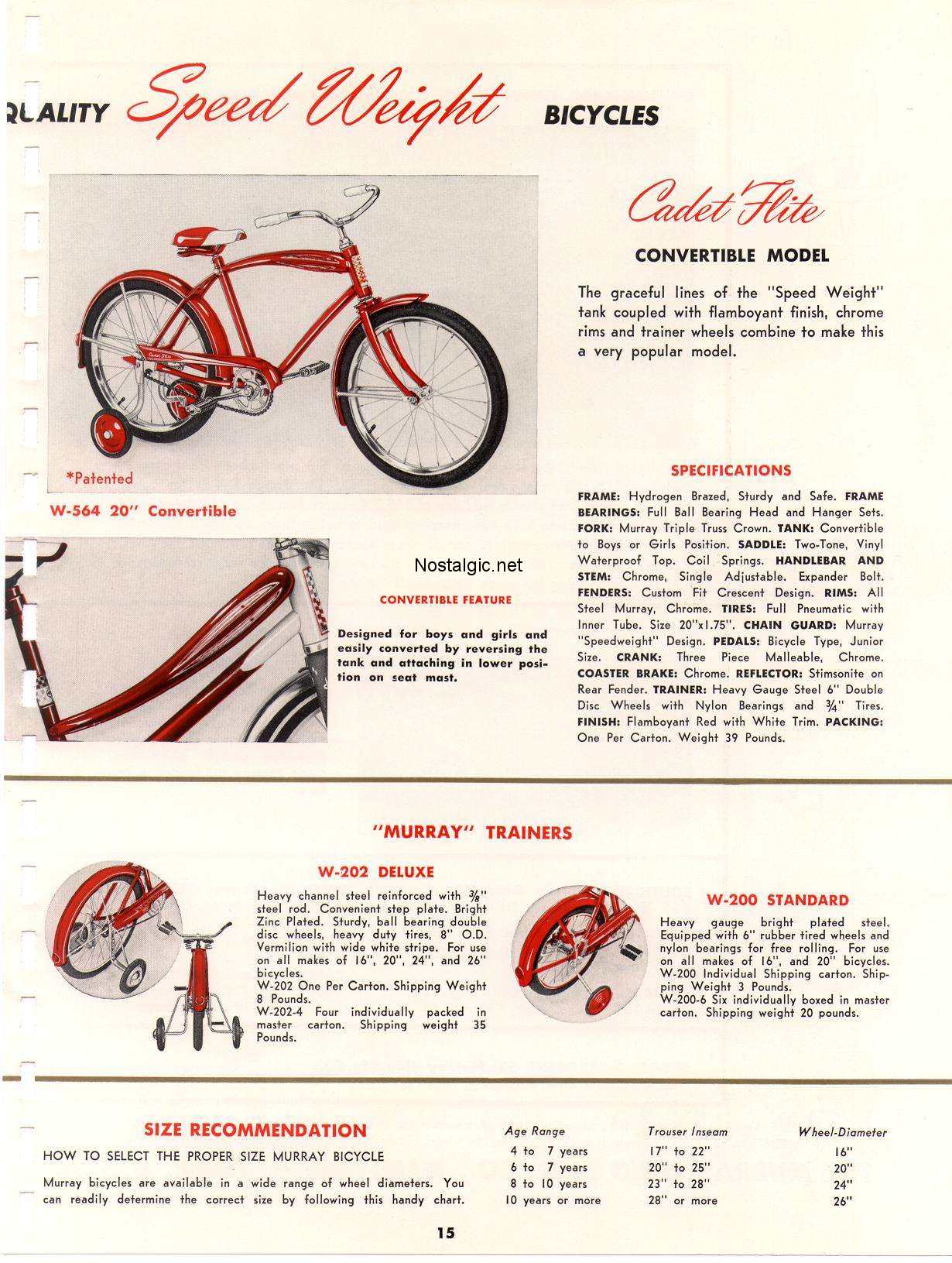 1963 Murray Catalog Picture 15 Dave's Vintage Bicycles